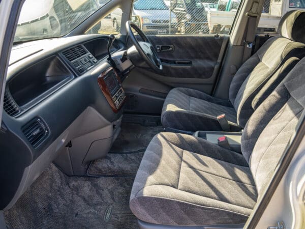 Honda Odyssey interior, driver's seat.